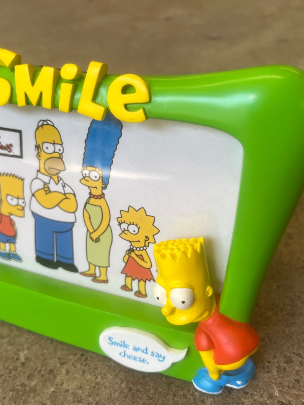 The Simpsons - Bart - Green Photo Frame 2003